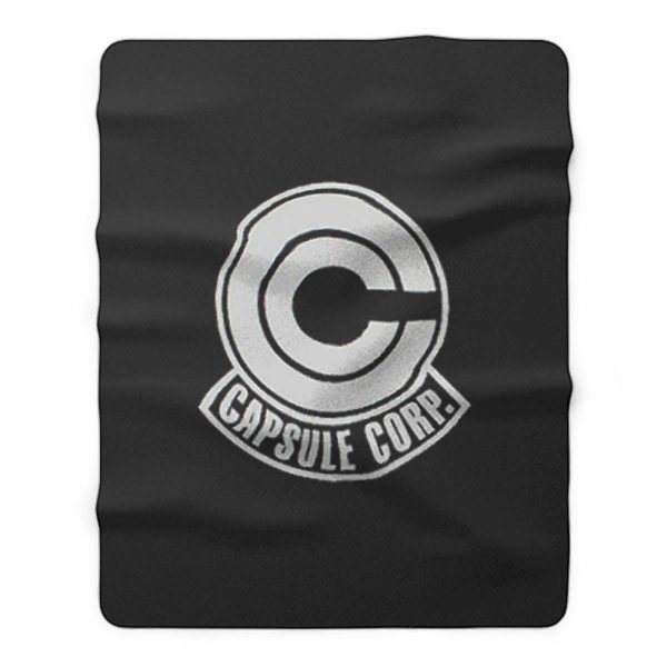 Capsule Corp Fleece Blanket