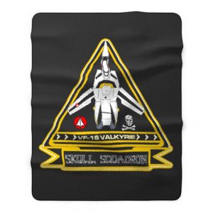 Cartoon Classic Robotech Skull Squadron Fleece Blanket