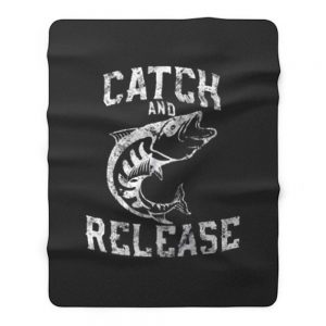 Catch And Release Fleece Blanket