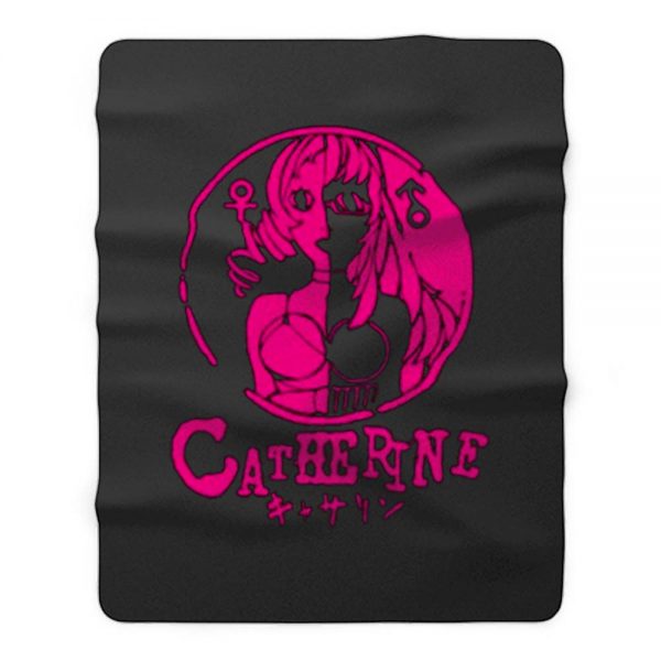 Catherine video game Fleece Blanket