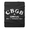 Cbgb Heim Von Punk Fleece Blanket