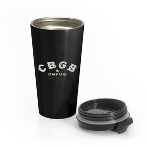 Cbgb Omfug Stainless Steel Travel Mug