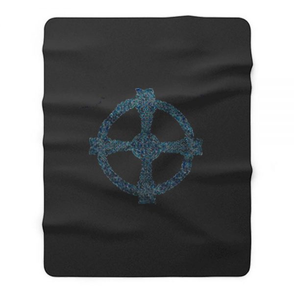 Celtic Cross Fleece Blanket