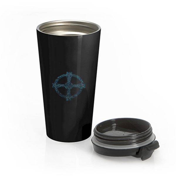 Celtic Cross Stainless Steel Travel Mug