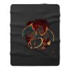 Charizard Dark Pokemon GO Dragon Fleece Blanket