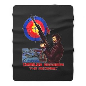 Charles Bronson The Mechanic Fleece Blanket