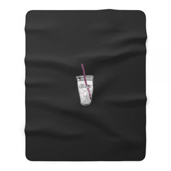 Charles Damelio Iced Coffee Fleece Blanket