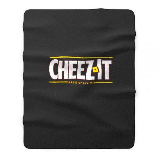 Cheez It Logo Fleece Blanket