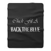 Chick Fil A Back The Blue Fleece Blanket