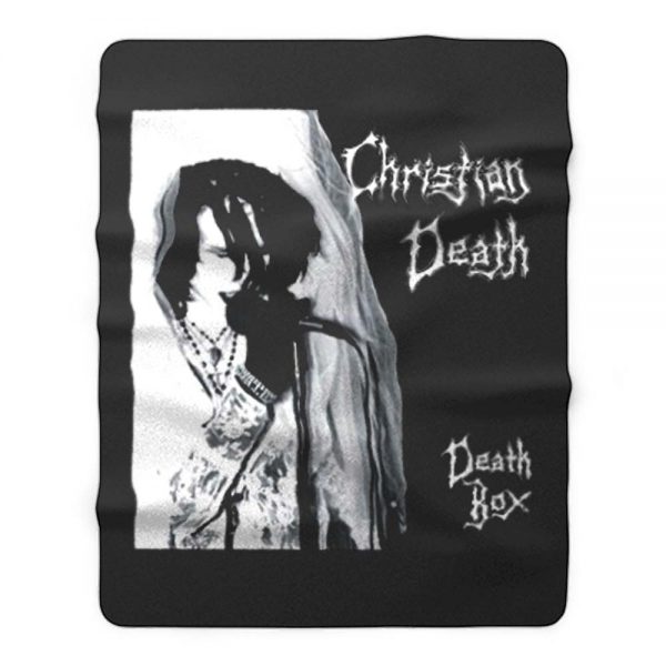 Christian Death Death Box Fleece Blanket