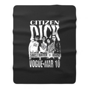 Citizen Dick Band Fleece Blanket