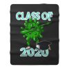 Class Of 2020 Dabbing Pandemic Graduation Quarantine Fleece Blanket