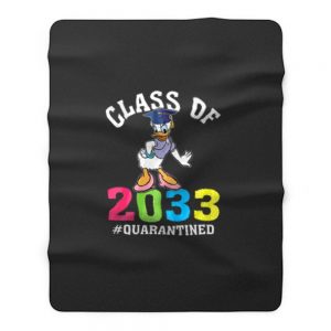 Class Of 2033 Daisy Kindergarten Quarantined Fleece Blanket