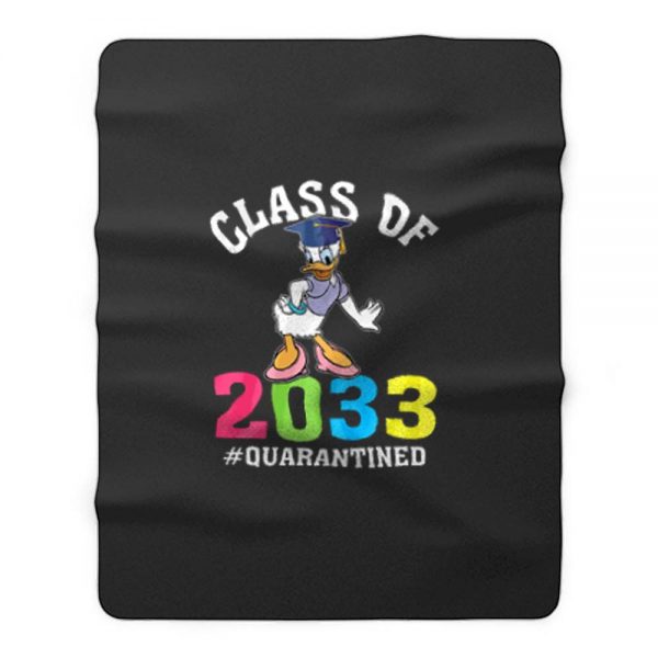 Class Of 2033 Daisy Kindergarten Quarantined Fleece Blanket