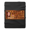 Classic Silence of the Lamb Buffalo Bill Fleece Blanket