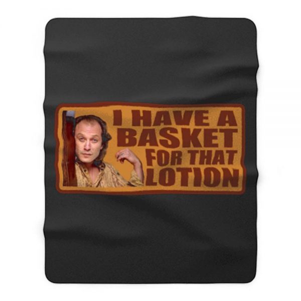 Classic Silence of the Lamb Buffalo Bill Fleece Blanket