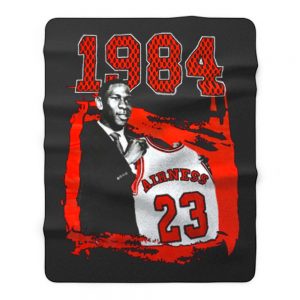 Classics 1984 Draft Day Airness Fleece Blanket