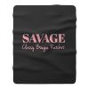 Classy Bougie Ratchet Summer Savage Fleece Blanket