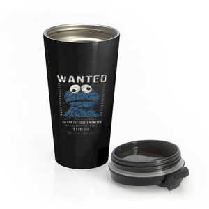 Cookie Smuggler Monster Funny Stainless Steel Travel Mug