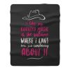 Country Music Fleece Blanket