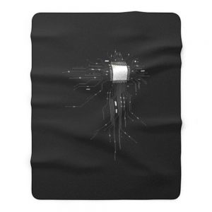 Cpu Geek Gamers Fleece Blanket