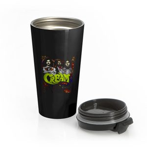 Cream Band Eric Clapton Vintage Stainless Steel Travel Mug