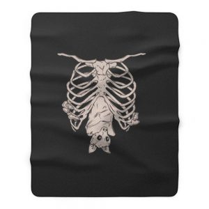 Creepy Cute Bat Fleece Blanket