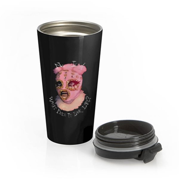 Crystal Facekini Stainless Steel Travel Mug