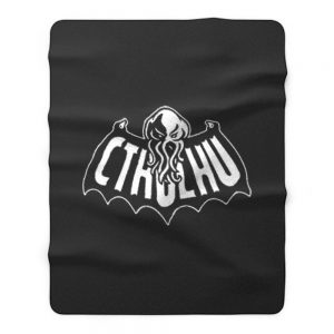 Cthulhu Batman Obey Cthulhu Top Fleece Blanket