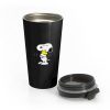 Cute Peanut Hug Snoopy Stainless Steel Travel Mug