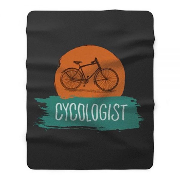 Cycologist Fleece Blanket