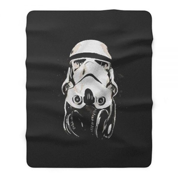 DJ Storm Trooper Parody Fleece Blanket