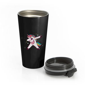 Dabbing Unicorn Stainless Steel Travel Mug