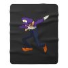 Dabbing Waluigi Fleece Blanket