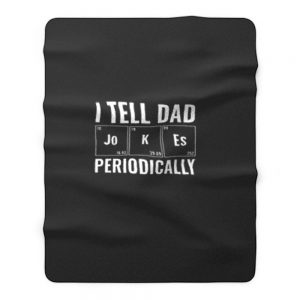 Dad Jokes Fleece Blanket