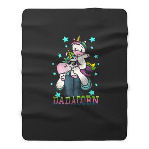 Dadacorn Unicorn Fleece Blanket