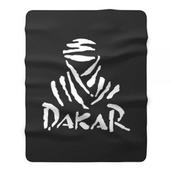 Dakar Rally Championship Logo Sport Fleece Blanket