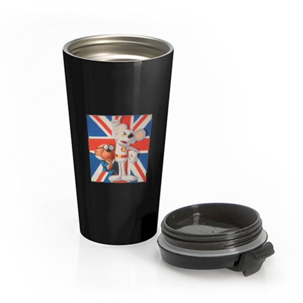 Danger Mouse British Cartoon Stainless Steel Travel Mug