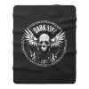 Dark Life Skull Wings Fleece Blanket