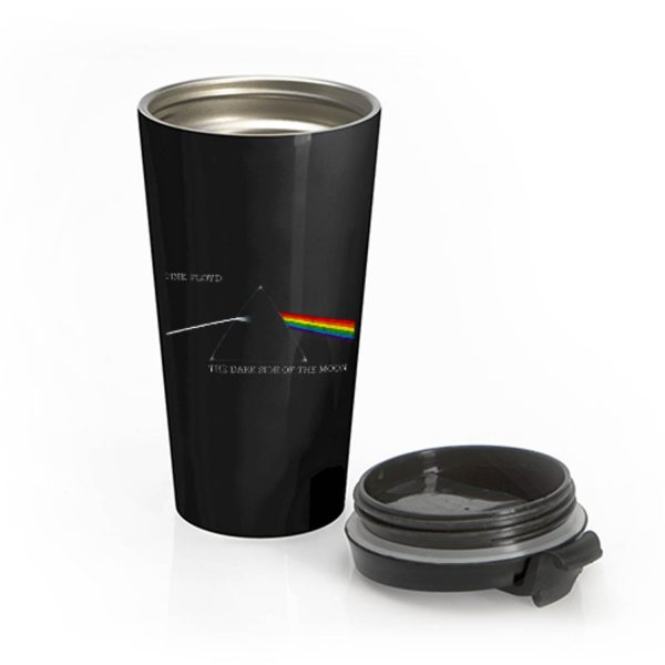 Dark Side Of The Rainbow Pink Floyd Band Stainless Steel Travel Mug