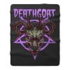 Death Goat Death Metal Band Fleece Blanket