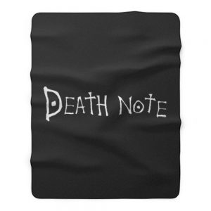 Death Note Fleece Blanket