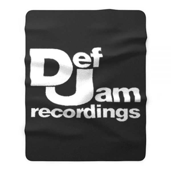 Def Jam Recordings Hip Hop Classic Music Fleece Blanket