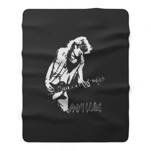 Def Leppard Band Steve Clark Fleece Blanket