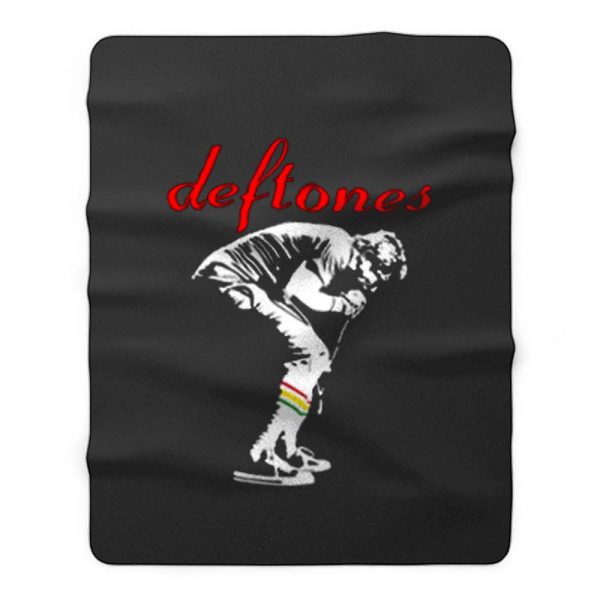 Deftones Vocal Music Fleece Blanket