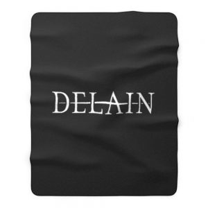 Delain Rock Metal Band Fleece Blanket