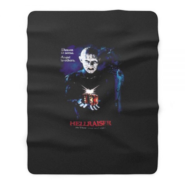 Demon Some Hellraiser Movie Fleece Blanket