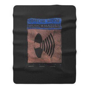 Depeche Mode Vintage Fleece Blanket