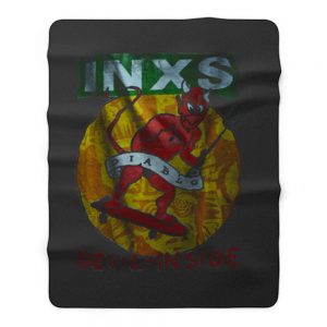 Devil Inside Inxs Fleece Blanket