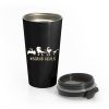 Dinosaur Squad Goals Funny Stainless Steel Travel Mug